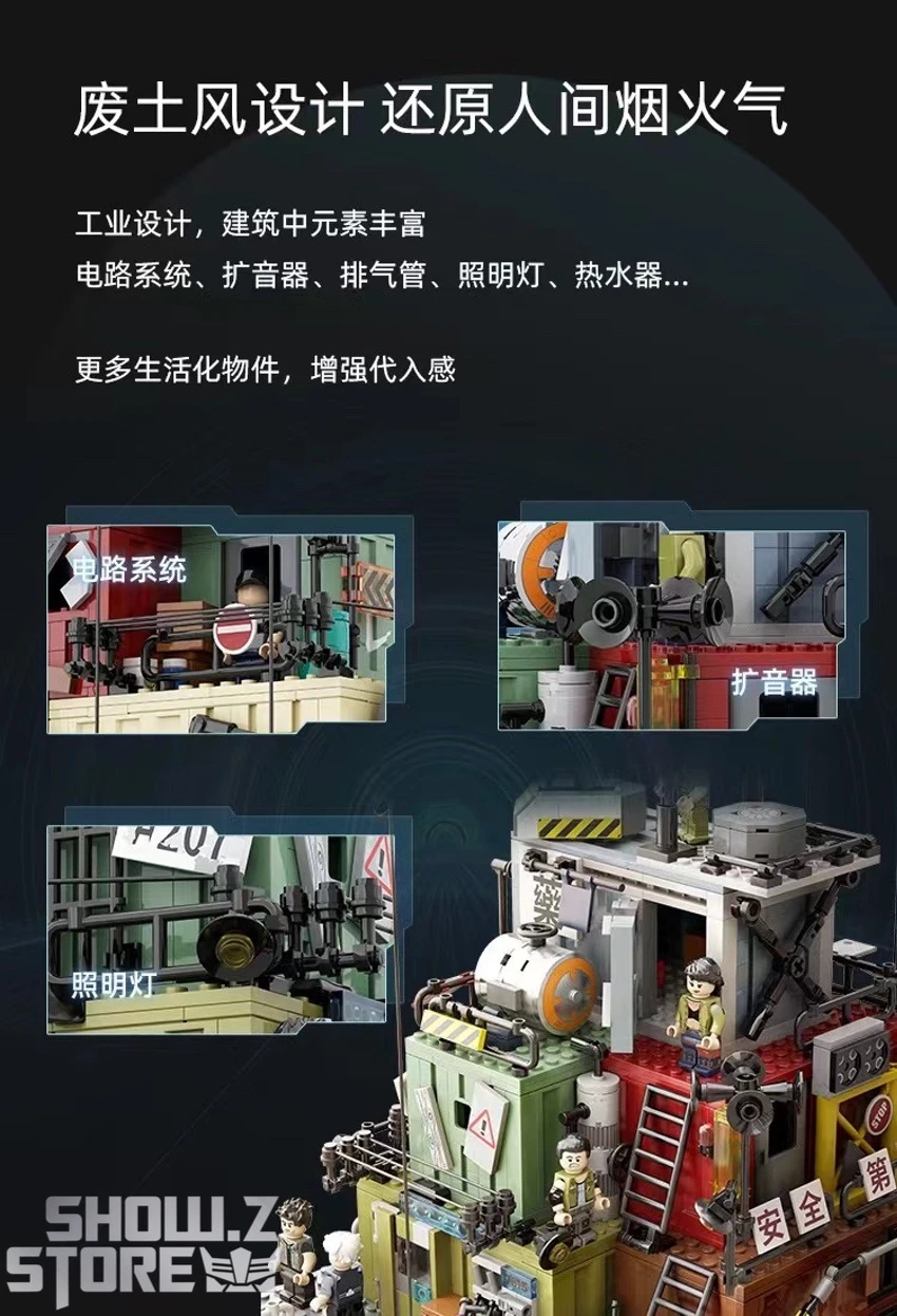 Pantasy 81101 Licensed Incarnation The Floating Mechanical City Building Blocks 7 Pantasy 81101 Licensed Incarnation The Floating Mechanical City Building Blocks - Image 6