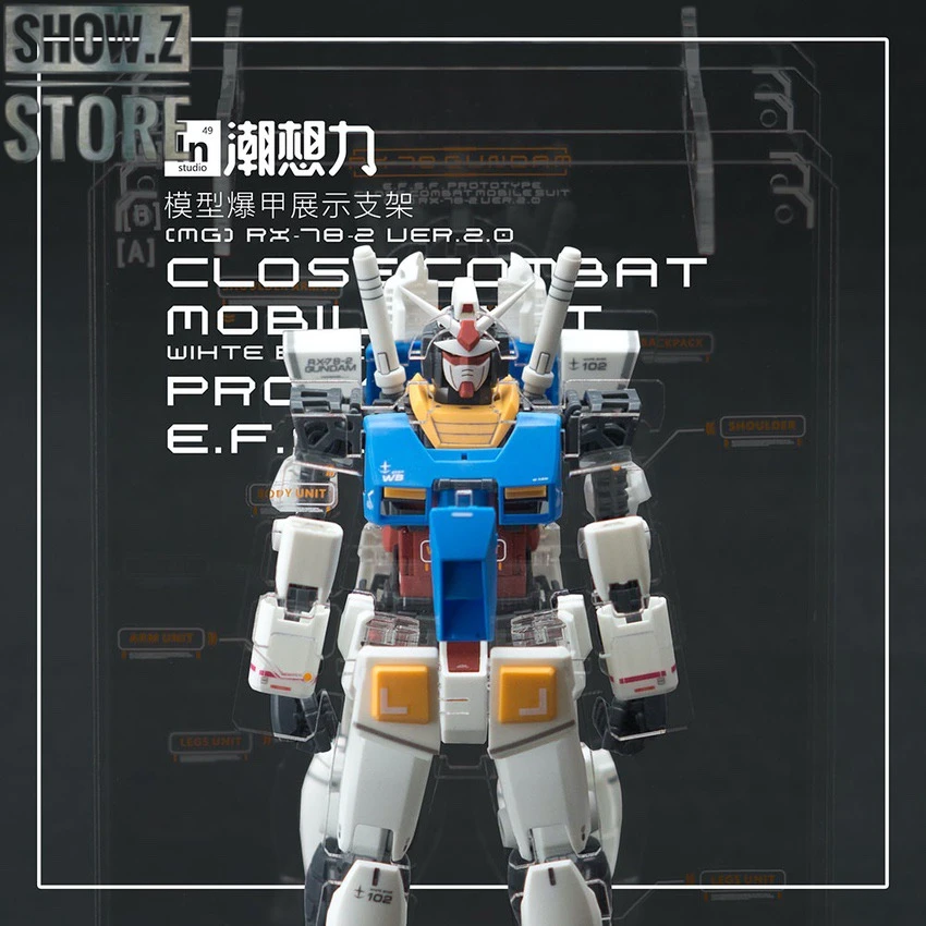 Inforce MG02 MG 1/100 RX-78-2 GUNDAM Ver.2.0 Internal Structure Showcase Display 6 Inforce MG02 MG 1/100 RX-78-2 GUNDAM Ver.2.0 Internal Structure Showcase Display - Image 4