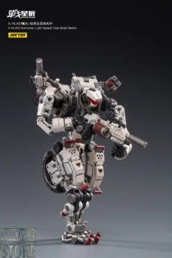 JoyToy Source 1/18 X-HLA01 Hurricane Light Assault Dual Mode Mecha White -Action Figures Store ea4c5615c6