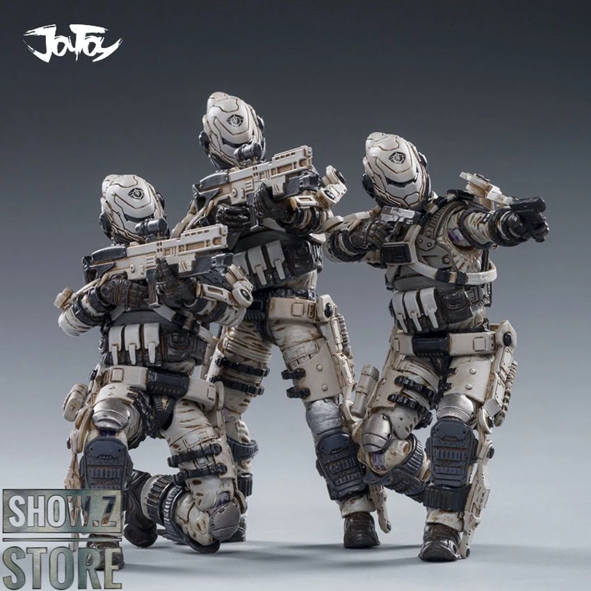 JoyToy Source 1/18 War Stars Free Truism 22nd Legion White Viper Squad & Betty Set Of 4 7 JoyToy Source 1/18 War Stars Free Truism 22nd Legion White Viper Squad & Betty Set Of 4 - Image 5