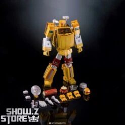 XTransbots MX-8Y Aegis Trailbreaker Yellow Diamond Version 32 XTransbots MX-8Y Aegis Trailbreaker Yellow Diamond Version -Action Figures Store eba57e5489