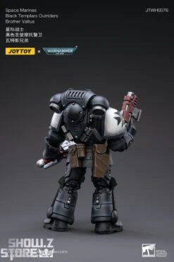 JoyToy Source 1/18 Warhammer 40K Space Marines Black Templars Outriders Brother Valtus -Action Figures Store ecccd43d56