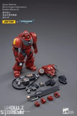 JoyToy Source 1/18 Warhammer 40K Blood Angels Intercessors Brother Marine 03 -Action Figures Store f2bbb3d3f7