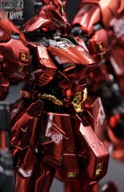 [SZ Custom] Bandai Custom RG 1/144 MSN-04 Sazabi W/ Custom Electroplated Chrome Painting -Action Figures Store f6c0597a7e