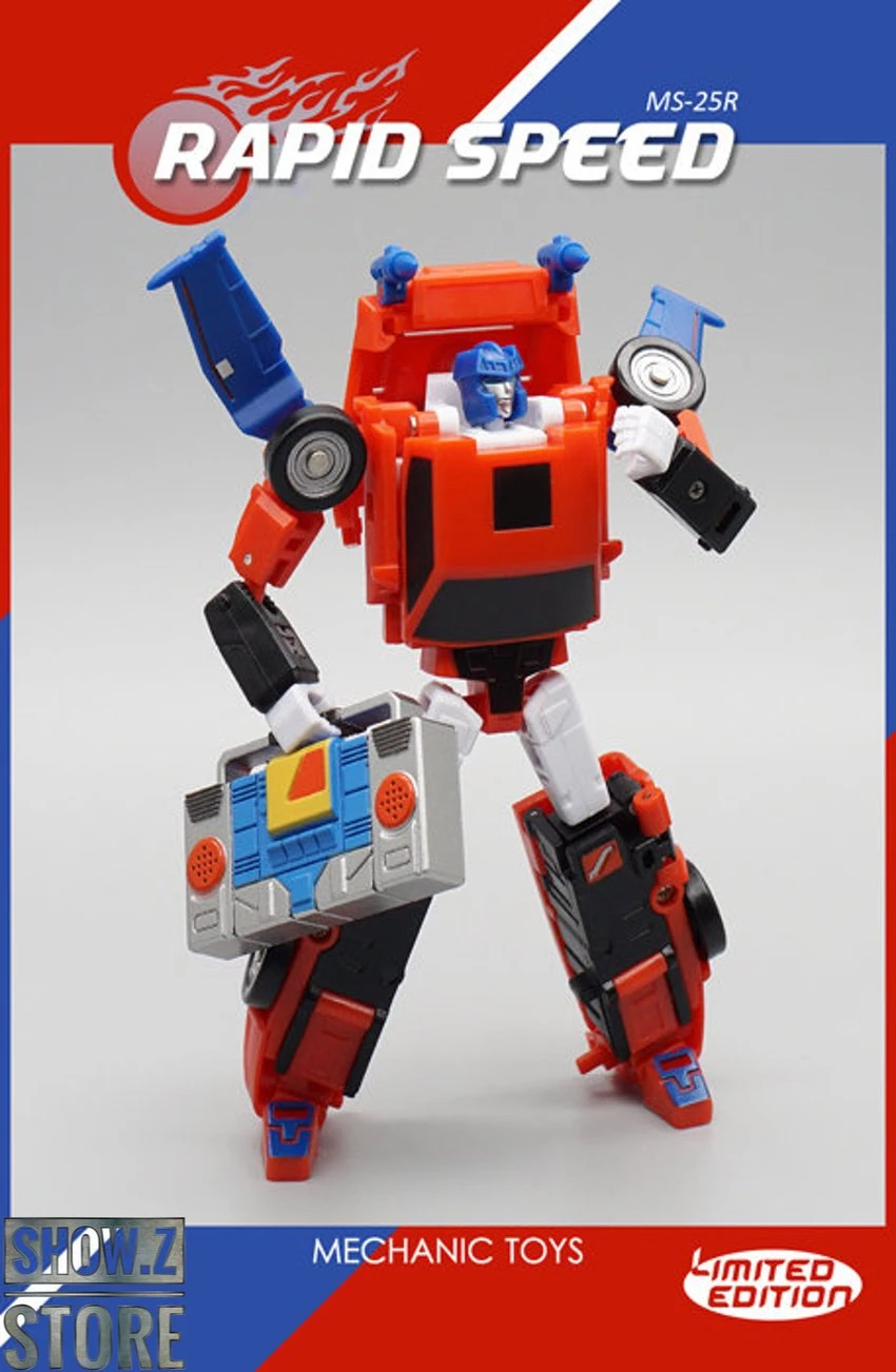 MechFansToys Mech Soul MS-25R Rapid Speed Road Rage Limited Edition 15 MechFansToys Mech Soul MS-25R Rapid Speed Road Rage Limited Edition - Image 13