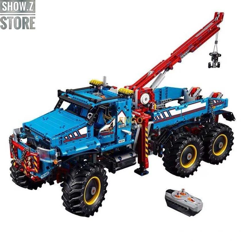Lepin 20056 6×6 All Terrain RC Tow Truck 11 Lepin 20056 6×6 All Terrain RC Tow Truck - Image 9