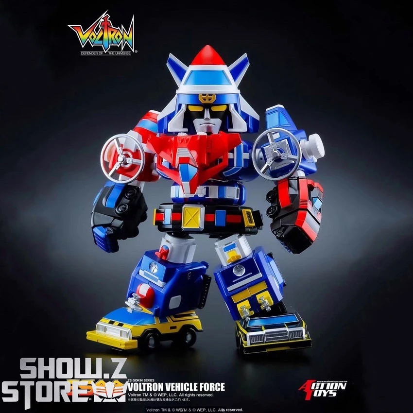 Action Toys Voltron Defender Of The Universe ES Gokin Voltron Vehicle Force 3 Action Toys Voltron Defender Of The Universe ES Gokin Voltron Vehicle Force