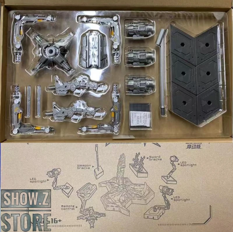 Motor Nuclear MNP-01 Display Base For MN-Q01 & MN-Q02 3 Motor Nuclear MNP-01 Display Base For MN-Q01 & MN-Q02