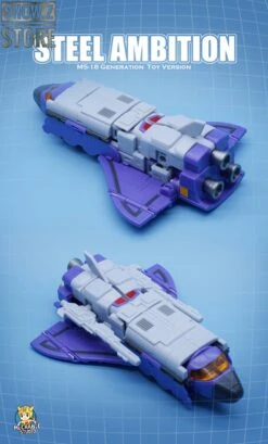 MechFansToys MS-18 Steel Ambition Astrotrain Generation Toy Version -Action Figures Store f985c5feb9