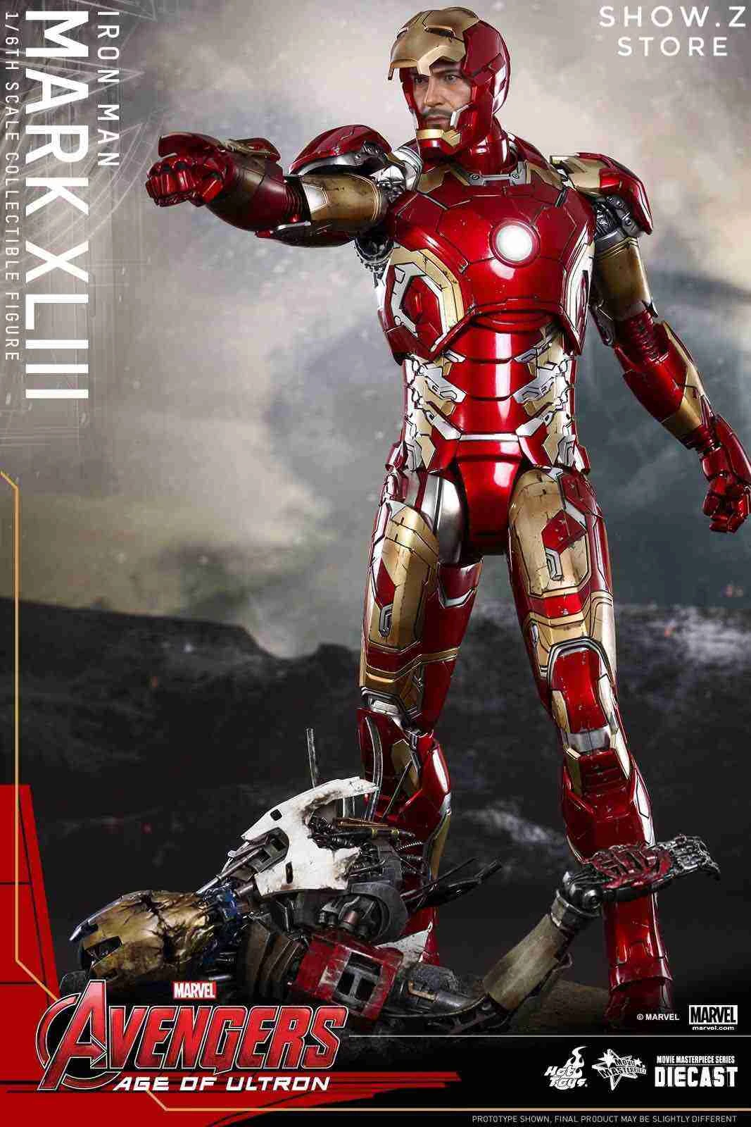 Hot Toys HT 1/6 Iron Man Mark XLIII MK43 MMS278D09 Avengers: Age Of Ultron Collectible Figure 12 Hot Toys HT 1/6 Iron Man Mark XLIII MK43 MMS278D09 Avengers: Age Of Ultron Collectible Figure - Image 10