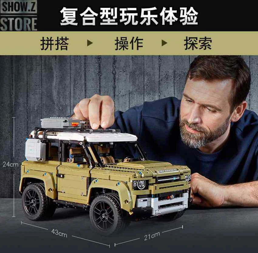Lepin/King 93018 Land Rover Defender 6 Lepin/King 93018 Land Rover Defender - Image 5