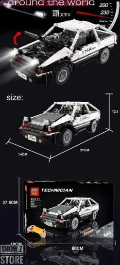Super 18K MOC Initial D The AE86 10 Super 18K MOC Initial D The AE86 -Action Figures Store ffbced1477